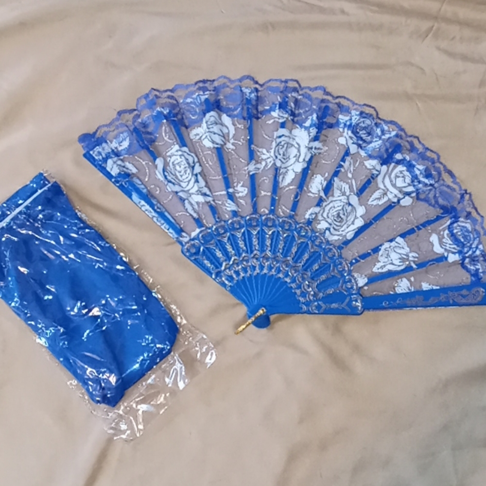 Lace Fan Set